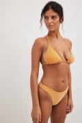 Handpicked x NA-KD Bikinitruse med glitter - Orange