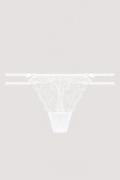 NA-KD Lingerie Dobbel stringtruse - White