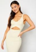 BUBBLEROOM Milena fine knitted dress Cream L