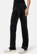 Juicy Couture Del Ray Classic Velour Pant Black XXS