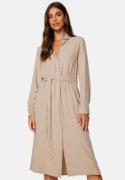 BUBBLEROOM Bella shirt dress Light beige 42