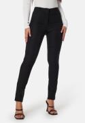 BUBBLEROOM Everly High Waist Stretchy Trousers Black 34