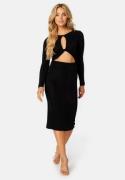 BUBBLEROOM Rylin cut out dress Black L