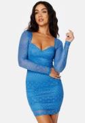 BUBBLEROOM Olina lace bustier dress Blue S