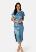 Bubbleroom Occasion Renate Twist front Dress Dusty blue XS