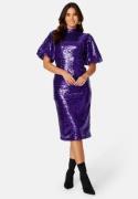 SELECTED FEMME Sola 2/4 Midi Sequins Dress Acai 34