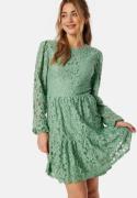 BUBBLEROOM Blanca lace dress Dusty green 46