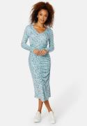 BUBBLEROOM Rakella dress Dusty blue / Floral S