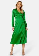 Object Collectors Item Naya L/S Wrap Dress Fern Green 42