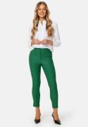 BUBBLEROOM Lorene High Waist Stretchy Ankle Slit Trousers Green 36