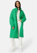 Happy Holly Alma Quilted Coat Green 36/38