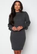 ONLY Onlkatia L/S Dress Knit Dark Grey Melange S