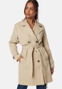 Happy Holly Pamela Trenchcoat Light beige 36/38