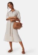 GANT Rel Linen SS Shirt Dress Sand 34