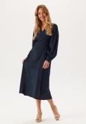 BUBBLEROOM Wrap Dress Navy 46