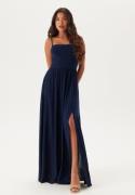 Bubbleroom Occasion Waterfall Soft Gown Navy XS