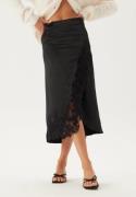 VERO MODA Vmmerle Lace Hw 7/8 SKIRT WVN  Black XS