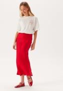 VILA Viellette Hw Long Skirt  Barbados Cherry 34