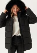 Happy Holly Hooded Padded Jacket Black 36/38