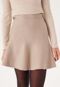 VILA Vizarah Hw Skater Skirt Natural Melange S