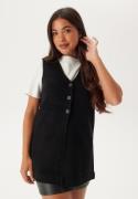 Object Collectors Item Objreynard Lo V-neck Vest Div Black M