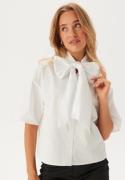 SELECTED FEMME Slfjuno 3/4 BOW SHIRT B BOW SH Bright White 44