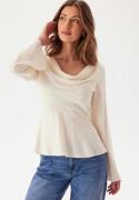 BUBBLEROOM Drapy Blouse Cream 34