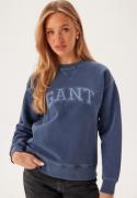 GANT Arch C-neck Sweat Prussian Blue XS