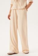 Happy Holly Soft Wide Leg Pants Light beige 36/38