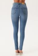 BUBBLEROOM High Full length Superstretch Jeans Light blue 34