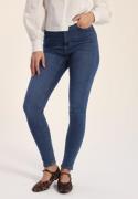 BUBBLEROOM High Full length Superstretch Jeans Medium blue 34