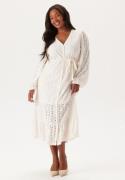 Happy Holly Soft Broderie Anglaise Dress Offwhite 36/38