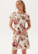 Ida Sjöstedt Nadia Dress Creme Red Floral 44