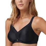 Abecita BH Angel Moulded Wireless Bra Svart C 85 Dame