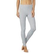 Mey Cotton Pure Leggings Gråmelerad bomull 38 Dame