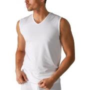 Mey Dry Cotton Muscle Shirt Hvit Small Herre