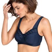 Miss Mary Broderie Anglais Soft Bra BH Mørkblå D 95 Dame