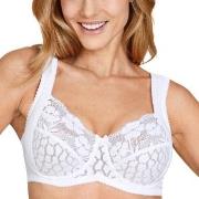 Miss Mary Jacquard And Lace Underwire Bra BH Hvit E 95 Dame
