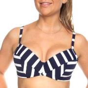 Femilet Indiana Bikini Top Moulded Hvit/Marine polyamid C 70 Dame