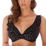 Freya Jewel Cove High Apex Bikini Top With J-Hook Svart I 70 Dame