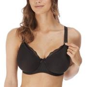 Freya BH Pure Underwire Moulded Nursing Bra Svart nylon G 85 Dame