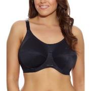 Elomi BH Energise Sports Bra Svart nylon E 95 Dame