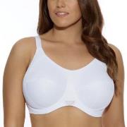 Elomi BH Energise Sports Bra Hvit nylon E 85 Dame