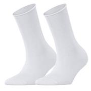 Falke Strømper 2P Women Casual Happy Sock Hvit Str 35/38 Dame