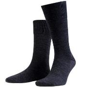 Amanda Christensen Strømper Icon Merino Wool Sock Antracit Str 41/42