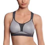 Anita BH Active Racerback Sports Bra Gråmelerad B 85 Dame