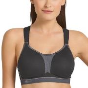 Anita BH Active Racerback Sports Bra Svart/Grå B 85 Dame