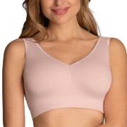 Anita Lotta Bralette BH Lysrosa nylon X-Large Dame