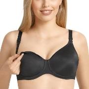 Anita BH Microfiber Underwire Nursing Bra Svart G 90 Dame