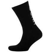 HUGO Strømper Men QS Rib Reflective Sock Svart Str 43/46 Herre